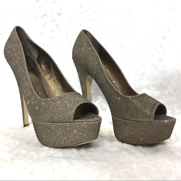 Aldo Sparkling Platform Heels Euro Size 41 - Picture 2 of 6